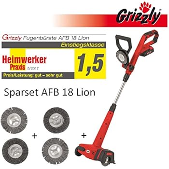 Grizzly Weed Brush Electric - Set of 2 Additional Brushes. Handy Tool