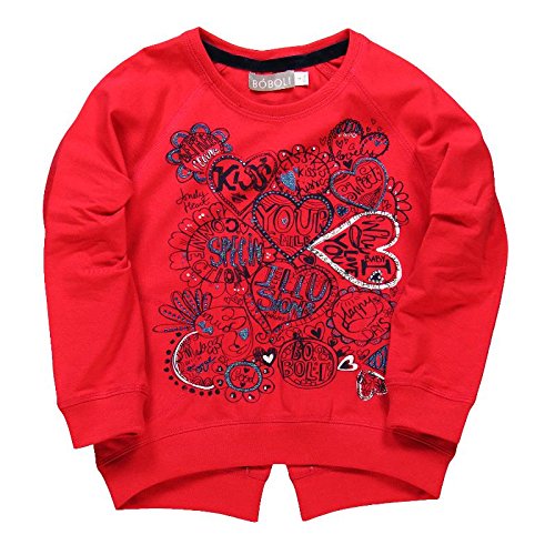 BÓBOLI Baby-Boys Camiseta Punto Elástico Shirt, red, size 5 years