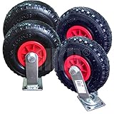 Tragkraft je 130kg, ø=260mm, Breite = 85mm, Nabe 80mm breit für Achse ø=20mm,