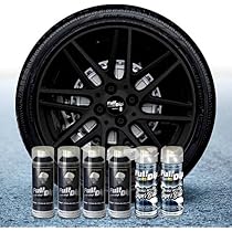 Kit 4 Bombolette Full Dip Viola Metallizzato Opaco – Vernice Rimovibile Per Cerchioni, Facile Da Applicare