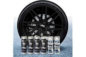 Sophisticauto Full Dip Packs Ahorro Llantas 6 Sprays Negro Brillo