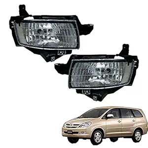 Autopearl Car Fog Lamp Lights Without Plastic Sash Cover for Toyota Innova 2005-2008