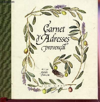 Download Carnet adresses provencal michele delsaute Download Carnet adresses provencal michele delsaute
