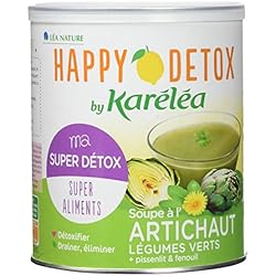 Karéléa Soupe Détox aux Légumes Verts et à l'Artichaut 300 g