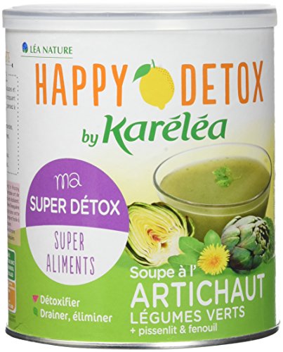 Karéléa Soupe Détox aux Légumes Verts et à l'Artichaut 300 g