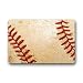 Produktbild Generic Fußmatte Nr. 01 Custom Baseball Hintergrund Home Fußmatten Top Stoff & Gummi Badezimmer Welcome Mats Fußmatte Teppich Teppiche Innenbereich/Außenbereich (59,9 x 39,9 cm)