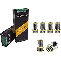 Uwell Crown 5 (V) Coil Serie 4er Pack Verdampferköpfe Widerstand 0,3Ohm :  Amazon.de: Elektronik & Foto