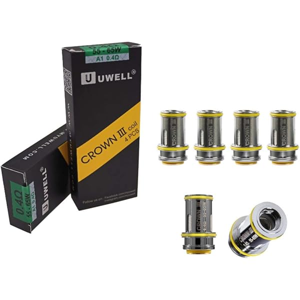 Crown III Replacement Uwell Crown III (3) Replacement Coils Vertical  Parallel Coil