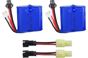 ZYGY 2PCS 7.4V 600mAh Lithium Battery for Syma Q2 Q3 Skytech H100 H102 H106 H120 RC Boat Accessories