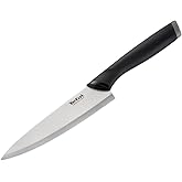 Tefal &ndash; Knife, Black Chef Knife 20 cm Black