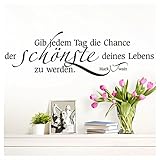 😊 DEUTSCHE QUALITÄT - Die konturgeschnittenen Wandfolien stammen aus eigener Produktion. Wandtatoos inklusive GRATIS-Rakel Test-Aufkleber und einer ausführlichen Klebeanleitung mit Bilder.