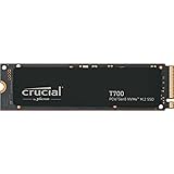 Crucial T700 2TB Gen5 NVMe M.2 SSD - Fino a 12.400 MB/s - DirectStorage Abilitato - CT2000T700SSD3 - Gioco, Fotografia, Video