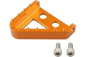 NICECNC Embout de Plaque de marchepied de pédale de Frein Compatible avec KTM 690 SMC Enduro DUK 950 SUPERENDUROR,530 450 300 250 150 125 EXC MXC XC SX,125-530cc EXC SMR SX XC 690 950 990