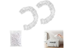 NURCIX Couvercle Anti-poussière Jetable épais De 50 Pièces, Couvercle Anti-poussière Transparent Universel Pour Appareils De Cuisine-four Grille-pain, Mélangeur, Pot Instantané (60 * 70cm)