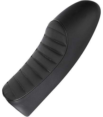 Siège Moto Cuir PU Vintage Café Racer Pour CG125 GN CB400SS - Style Rétro