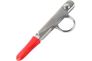 Cyrank Tagliafilo Piccolo Forbici per Filo, Cesoie per Filo da Cucito da 12 Cm/4,7 Pollici per Forbici da Cucito in Acciaio Inossidabile Cesoie per Filo con Custodia Protettiva in Gomma con Coperchio