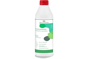 ‎DD COMPOSITE DD Composite - ISOPROPANOL 99,8% 1Liter Reinigungsmittel Lösemittel Entfetter Fleckenentferner Reiniger 3D-Druck Kleberestentferner