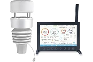 froggit HP2000 Estación meteorológica 7 en 1 Ultra por wifi