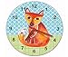 Fox Clock,Quiet Clock,Kids Clock,Nursery Clock