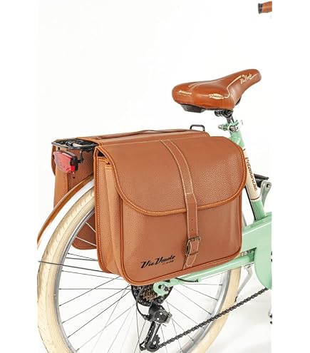 Selle De Vélo Vintage Via Veneto XL Ergofit - Confort Rétro Fabriquée En Italie Par Bassano Selle