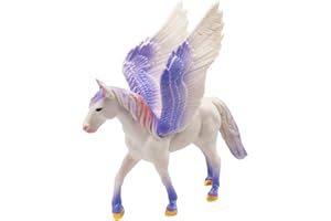 Licorne Figurine de Jeu – Doyomtoy Licorne Arc-en-Ciel, Licorne Mythique Pegasus, modèle d'énergie Magique, créature Solide colorée