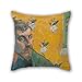 Produktbild slimmingpiggy Ölgemälde Paul Gauguin – Selbstporträt mit Portrait Of Bernard, 'Les misãrables' Kissen 40,6 x 40,6 cm/40 von 40 cm Geschenk oder Decor für Weihnachten Teens Schlafzimmer Home Studie