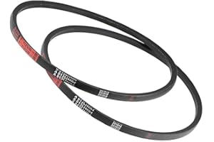 TA-VIGOR 2Pcs A813 V-Belt 813mm Inner Girth 13mm Width 8mm Thickness Rubber Drive Belt, Power Transmission V-Belt Replacement for Lawn Mowers, Drill Press, Tractors, Bandsaws