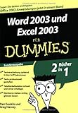 Word 2003 und Excel 2003 für Dummies: Sonderausgabe by