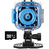 Kids Action Cam,Ourlife Action Camera for Kids with Video Recorder includes 8GB memory card