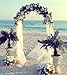 Produktbild 7.5FT WHITE METAL ARCH for Wedding Party Bridal Prom Garden Floral Decoration!!