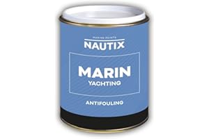 Nautix Marin Antivegetativa universale a matrice intermedia per barche a vela, motoscafi, barche da pesca o da diporto (0.75 lt, Blu)