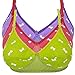 Framino Womens Printed Cotton Full Coverage Multi Colour Bra RS.245.00
