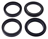 zx9r gabelbrücke Gabel Wellendichtringsatz inkl. Staubkappen - 46x58x10 für Kawasaki ZX-9R 900 D Ninja Kat 2 ZX900CD 1999