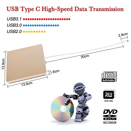 externe dvd   cd - laufwerk usb-c superdrive usb - dvd -   cd - brenner fahren  dvd   cd - rw - laufwerk f  r macbook pro   air   laptop   desktop f  