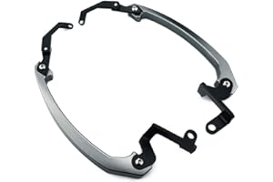 HEINMO Beifahrergriffe Haltegriffe hinten Soziussitz Soziushandhaltegriff für Yama' MT-07 MT07 FZ-07 2014 2015 2016 2017 Soziussitzlenker (Titanium)