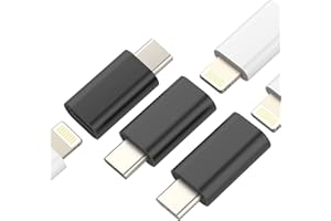 KEFIANY Lightning Mutter auf USB C Männlich Charger Kabel Adapter(3 Pack) iPhone Ladekabel Klinke to Type C Stecker Ladegerät Zubehör Netzteil Set kompatibel für Samsung Pixel Huawei Xiaomi Ipad tp