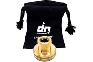 DN Autogas Parts Adattatore di riempimento per bombola di gas propano GPL da GPL a guscio europeo per bombole di gas propano