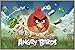 Produktbild Poster mit Rahmen 61 x 91,5 cm, Platin - Angry Birds gerahmt - Antireflex Acrylglas