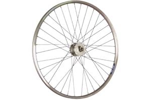 TAYLOR-WHEELS 28 Pouces Roue Avant vélo ZAC19 moyeu Dynamo DH-C3000-3N Argent