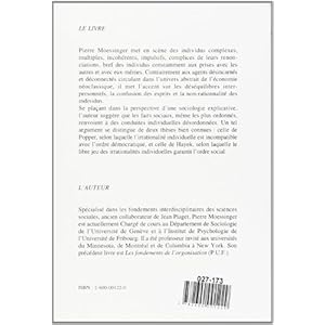 IRRATIONALITE INDIVIDUELLE ET ORDRE SOCIAL Livre en Ligne - Telecharger Ebook