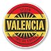Produktbild 2 x 10cm/100mm Valencia Spanien Fenster kleben Aufkleber Auto Van Wohnmobil Glas #6015
