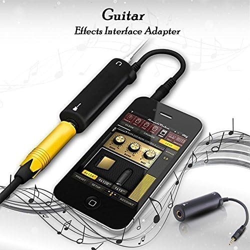 Guitar Interface Adapter Guitar Tuner Instrument Bass Interface for iPhone / iPad / iPod touch / iPod iOS