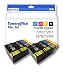 Produktbild 10er Spar-Set XL Druckerpatronen kompatibel Ersetzt Epson T-2711 T-2712 (T-2702) T-2713 (T-2703) T-2714 (T-2704) XL 27XL BK C M Y Multipack für Epson WorkForce WF-7620-DTWF WF-7610-DWF WF-7110-DTW WF-3640-DTWF WF-3620-DWF WF-7210-DTW WF-7710-DWF WF-7715-DWF WF-7720-DTWF Alle Farben: 4x Schwarz, 2x Cyan, 2x Magenta, 2x Gelb