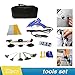 Produktbild 22 Stück/Set Auto Dent Abzieher Tool Kit, Paintless Repair Puller Bridge Beule Lifter + Klebepistole Mit Autoladegerät + 6 Registerkarten + 10 Klebestifte + Werkzeugtasche