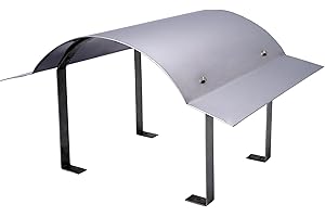 Oromis Edelstahl Schornsteinabdeckung Napoleon 0,6 mm | Kaminabdeckung Edelstahl zur Vermeidung von Leckagen im Schornstein | Regenhaube Schornstein zur Verlängerung seiner Lebensdauer