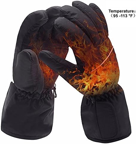 Electric Heating Gloves,Outdoor Sport Motorcycle,Ski Lithium Battery Powered Self Heated Warmer Gloves