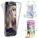 Produktbild 360 Grad Full Body Stoßfest Schutzhülle für Samsung Galaxy A8 Plus 2018 from Shinyzone,Samsung Galaxy A8 Plus 2018 Vorne und Hinten klar 2 Stück Weich TPU Silikon Hülle,Ultra Dünn Anti-Scratch Schutzhülle für Samsung Galaxy A8 Plus 2018,Schwarz