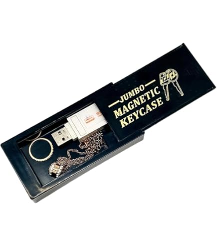 Portachiavi Magnetico Sipiris - 2 Pezzi, Forti Magneti, Per Nascondere Chiavi Di Riserva Su Auto O Metallo - Foto 4