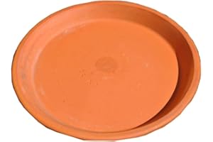 Kunert-Keramik Vogeltränke,Untersetzer,rund,Terracotta,36cm