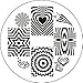 Born Pretty 5pcs Nail Art Stamp Template Image Plates BP11-15